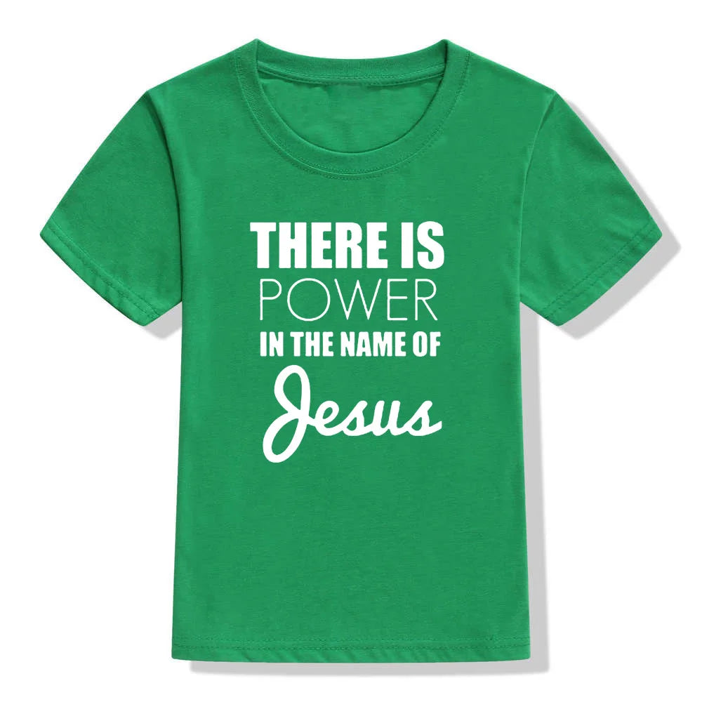 Children's There is Power in the Name of Jesus T-Shirt