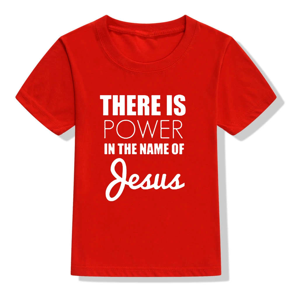 Children's There is Power in the Name of Jesus T-Shirt