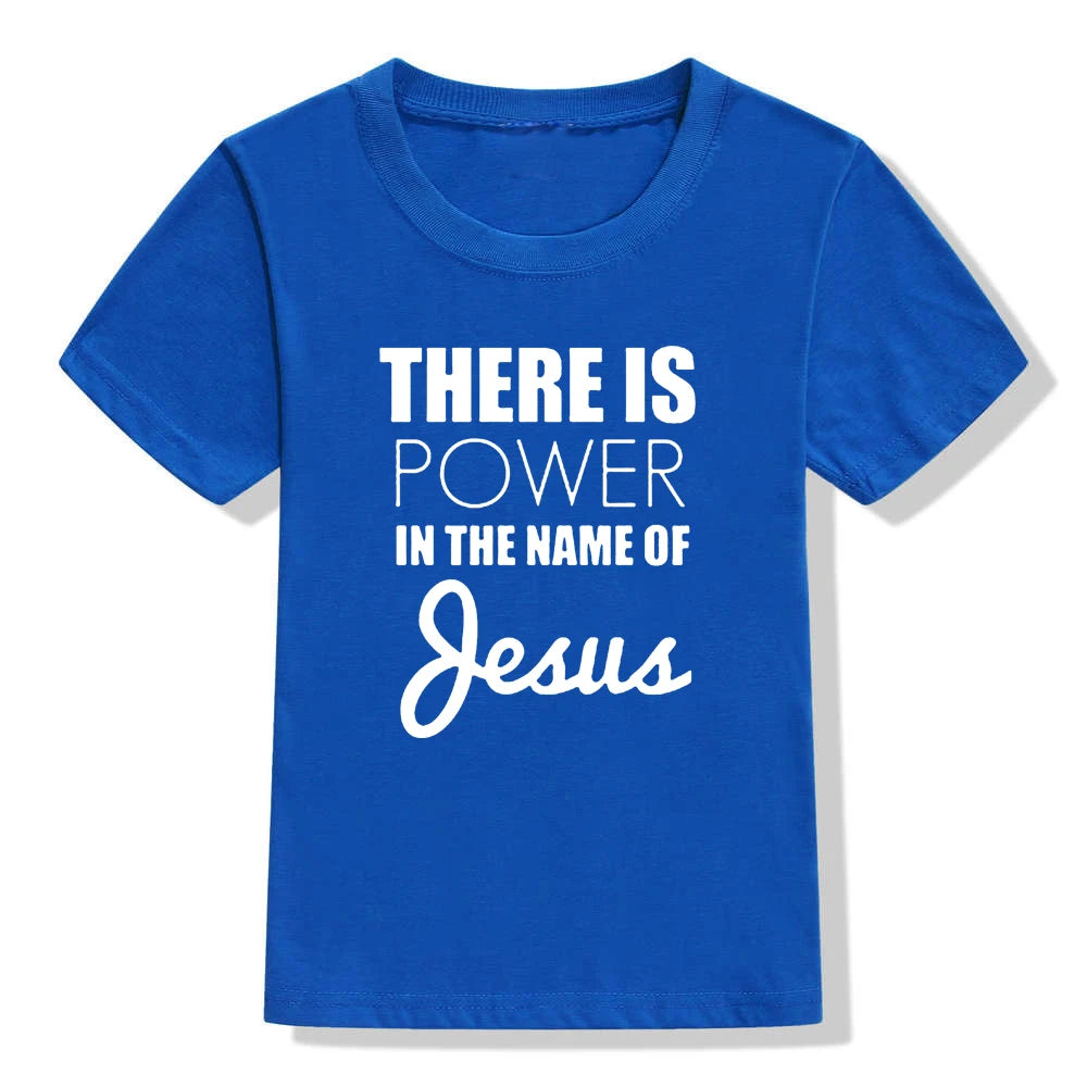 Children's There is Power in the Name of Jesus T-Shirt