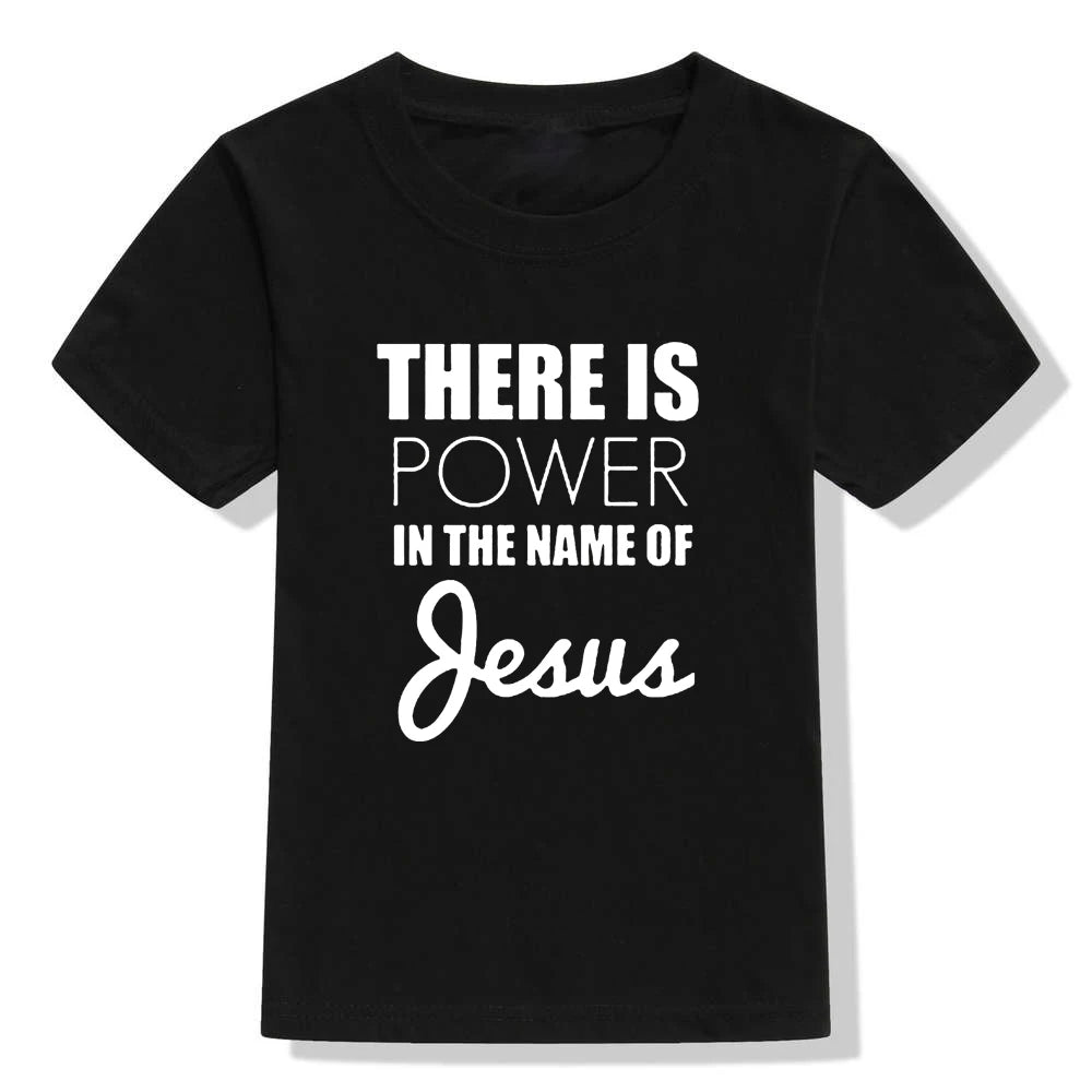 Children's There is Power in the Name of Jesus T-Shirt