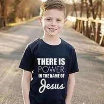 Children's There is Power in the Name of Jesus T-Shirt