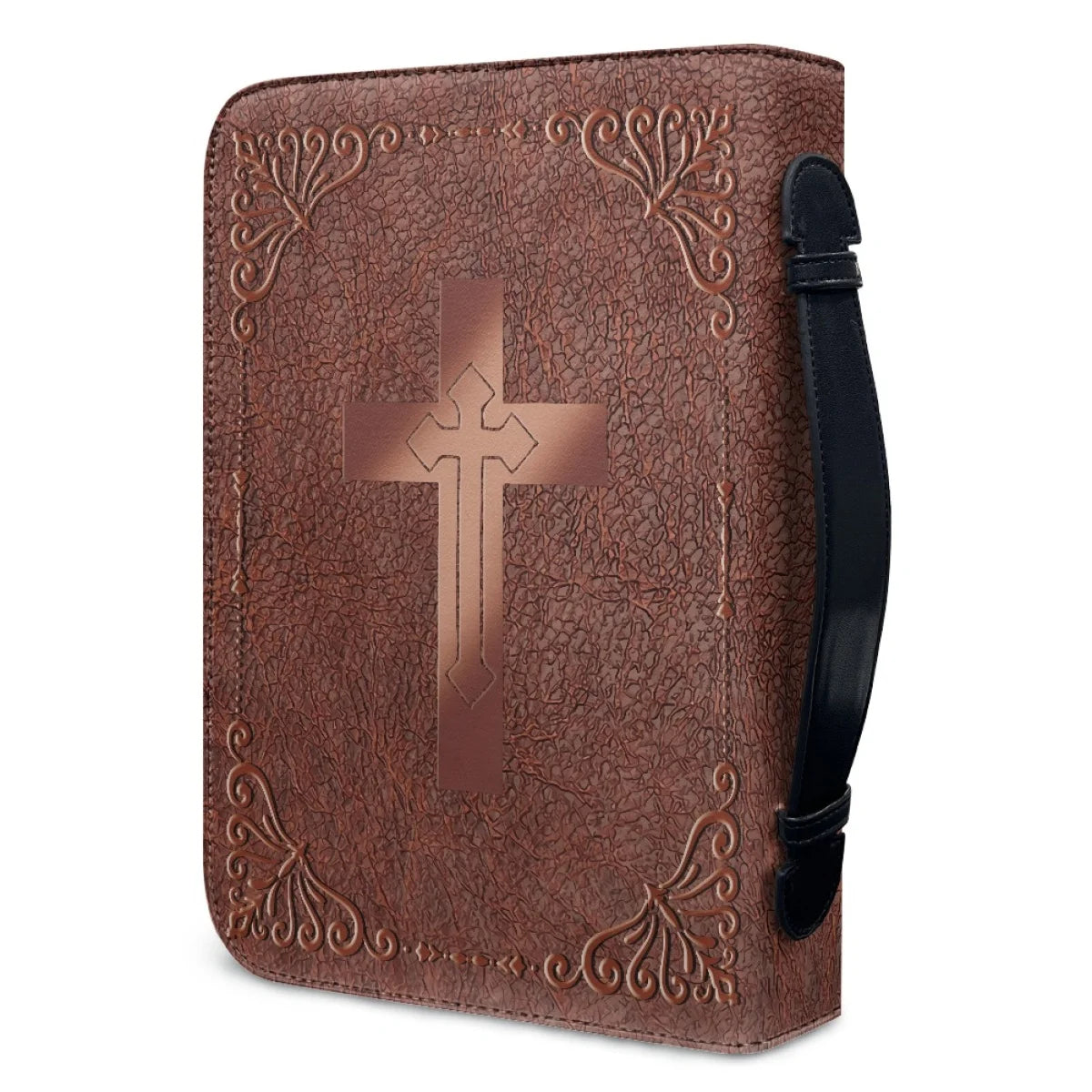 Classic Brown Trust the Lord Bible Carry Case