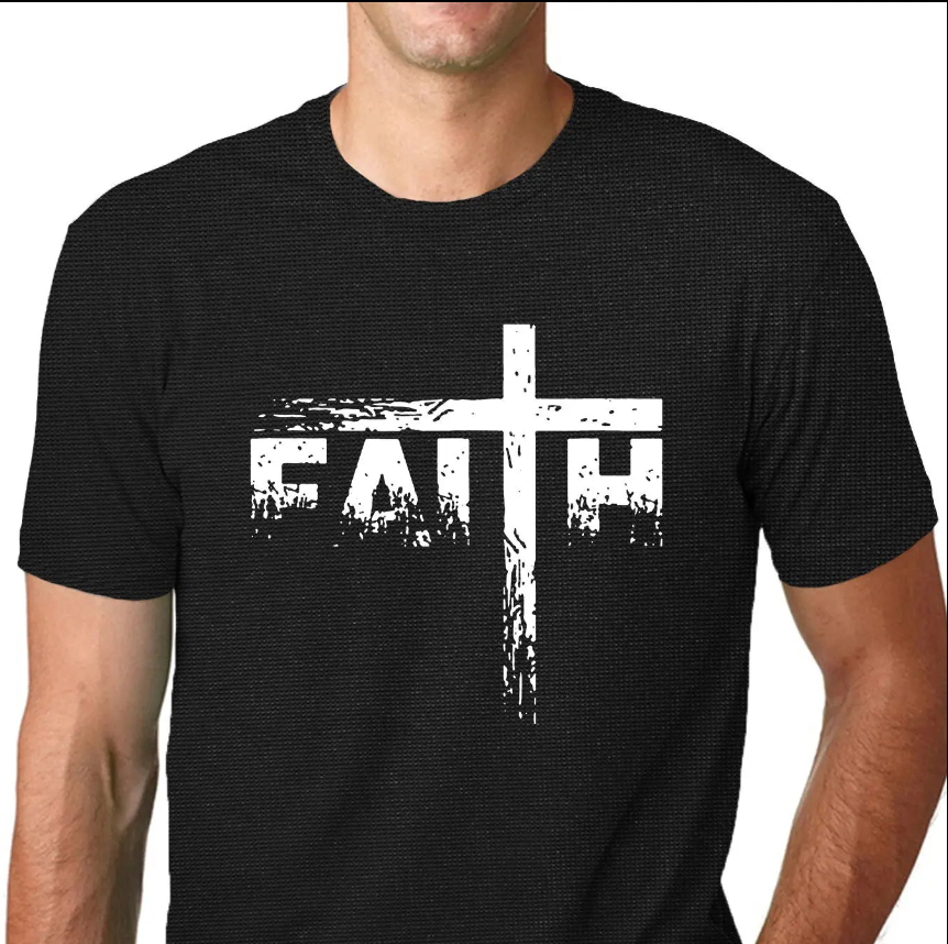 Stylish Mens Faith The Way The Truth The Life T-Shirt